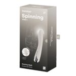 Вібратор точки G з обертанням Satisfyer Spinning Vibe 1 Beige, 2 мотори - Зображення 8