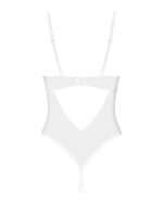 Боді з доступом Obsessive Alissium crotchless teddy, M/L, ліф з м’якою чашкою, високі трусики - Зображення 4