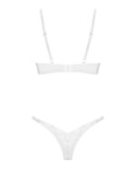 Комплект Obsessive Alissium 2-pcs set, XL/2XL, мереживо, ліф з м’якою чашкою, трусики танга - Зображення 7