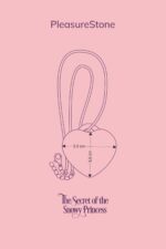Мінівібратор «Сердечко» FairyGasm PleasureStone violet, 9 режимів, на шнурку - Зображення 7