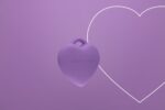 Мінівібратор «Сердечко» FairyGasm PleasureStone violet, 9 режимів, на шнурку - Зображення 5
