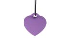 Мінівібратор «Сердечко» FairyGasm PleasureStone violet, 9 режимів, на шнурку - Зображення 4
