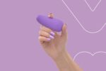 Вібратор-язичок FairyGasm ThrillLeaf violet - Зображення 7