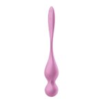 Вагінальні смарт-кульки з вібрацією Satisfyer Love Birds 1 Connect App Pink, 78 г - Зображення 4