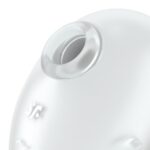 Вакуумний кліторальний стимулятор з вібрацією Satisfyer Cutie Ghost White - Зображення 4