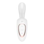 Вагінально-кліторальний вібратор Satisfyer G for Goddess 1 White, 2 мотори - Зображення 4