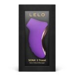 Звуковий стимулятор клітора LELO SONA 2 Travel Purple, тревел-версія, 12 режимів - Зображення 4