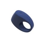 Ерекційне кільце з вібрацією LELO Tor 3 Base Blue, керування зі смартфона - Зображення 4