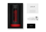 Смарт-мастурбатор LELO F1S V3 XL Red, збільшений, 2 мотори, 8 режимів, стимуляція звуковими хвилями - Зображення 3