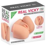 Мастурбатор Real Body — Real Vicky (м'ята упаковка!!!) - Зображення 4