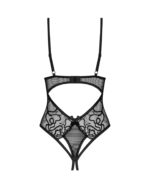 Боді Obsessive Blomentis crotchless teddy XL/2XL - Зображення 4