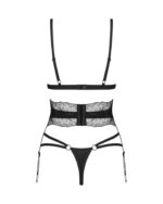 Комплект Obsessive Lobellis 3-pcs set XL/2XL - Зображення 4
