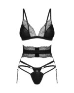 Комплект Obsessive Lobellis 3-pcs set XL/2XL - Зображення 3
