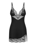 Пеньюар і трусики Obsessive Lobellis chemise & thong XL/2XL - Зображення 3