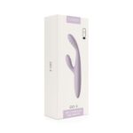 Тонкий кролик-вібратор Svakom Cici+ 2 Lilac, керування зі смартфона, підігрів до 38 °C - Зображення 8