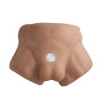 Півторс з фалоімітатором на присосці SilexD Apollo S Male Torso Caramel - Зображення 2
