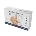 Півторс з фалоімітатором на присосці SilexD Apollo S Male Torso Caramel - Зображення 6
