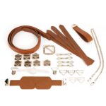 БДСМ-набір LOCKINK Bondage & Restraint Brown Set - Зображення 2