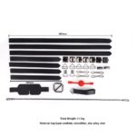 БДСМ-набір LOCKINK Bondage & Restraint Black Set - Зображення 9