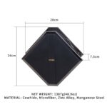 Сумка LOCKINK Mysterious Square Kink Bag - Black - Зображення 8