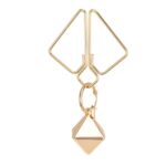 Затискачі для сосків з важкою підвіскою LOCKINK Nipple Clamps with Heavy Pendant - Golden - Зображення 8
