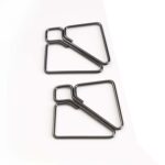 Затискачі для сосків з важкою підвіскою LOCKINK Nipple Clamps with Heavy Pendant - Grey - Зображення 2