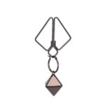 Затискачі для сосків з важкою підвіскою LOCKINK Nipple Clamps with Heavy Pendant - Grey - Зображення 3