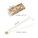 Затискачі для сосків з легкої підвіскою LOCKINK Adjustable Nipple Clamps with Light Pendant - Golden - Зображення 8