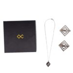 Затискачі для сосків з легкої підвіскою LOCKINK Adjustable Nipple Clamps with Light Pendant - Grey - Зображення 9