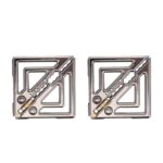 Затискачі для сосків з легкої підвіскою LOCKINK Adjustable Nipple Clamps with Light Pendant - Grey - Зображення 3