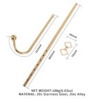 Анальний гак LOCKINK Golden Adjustable Anal Hook Set - Зображення 3