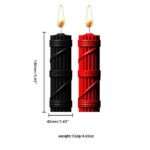 Свічки для BDSM LOCKINK SEVANDA Fetish Drip Candles Set 2 шт - Зображення 2