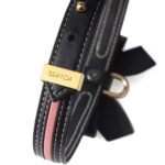 Повідець LOCKINK SEVANDA Love Heart Butterfly Leather Collar Set - Black - Зображення 5