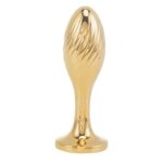 Металева анальна пробка Лисячий хвіст LOCKINK SEVANDA White Fox-Tail Anal Pear-shape Plug - Зображення 6