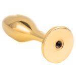 Металева анальна пробка Кролячий хвост LOCKINK SEVANDA White Bunny-Tail Anal Rose-shape Plug - Зображення 5