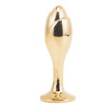 Металева анальна пробка Кролячий хвост LOCKINK SEVANDA White Bunny-Tail Anal Rose-shape Plug - Зображення 4