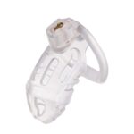 Клітка для пеніса LOCKINK SEVANDA Plastic Penis Chastity Cage - Transparent - Зображення 8