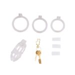 Клітка для пеніса LOCKINK SEVANDA Plastic Penis Chastity Cage - Transparent - Зображення 7