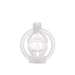 Клітка для пеніса LOCKINK SEVANDA Plastic Penis Chastity Cage - Transparent - Зображення 2