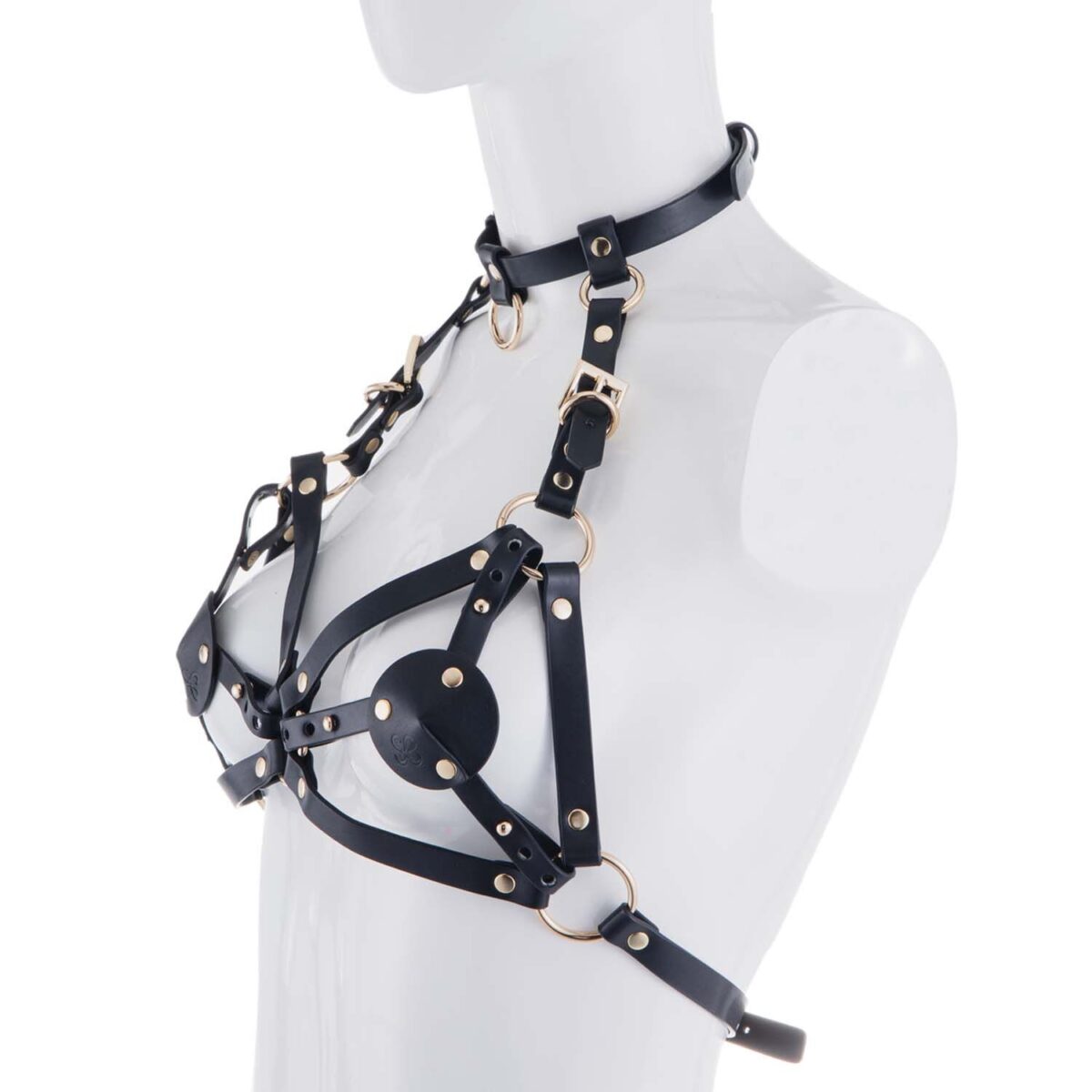 Портупея на груди LOCKINK SEVANDA Queen Chest Harness with Removable Bra - Зображення 2