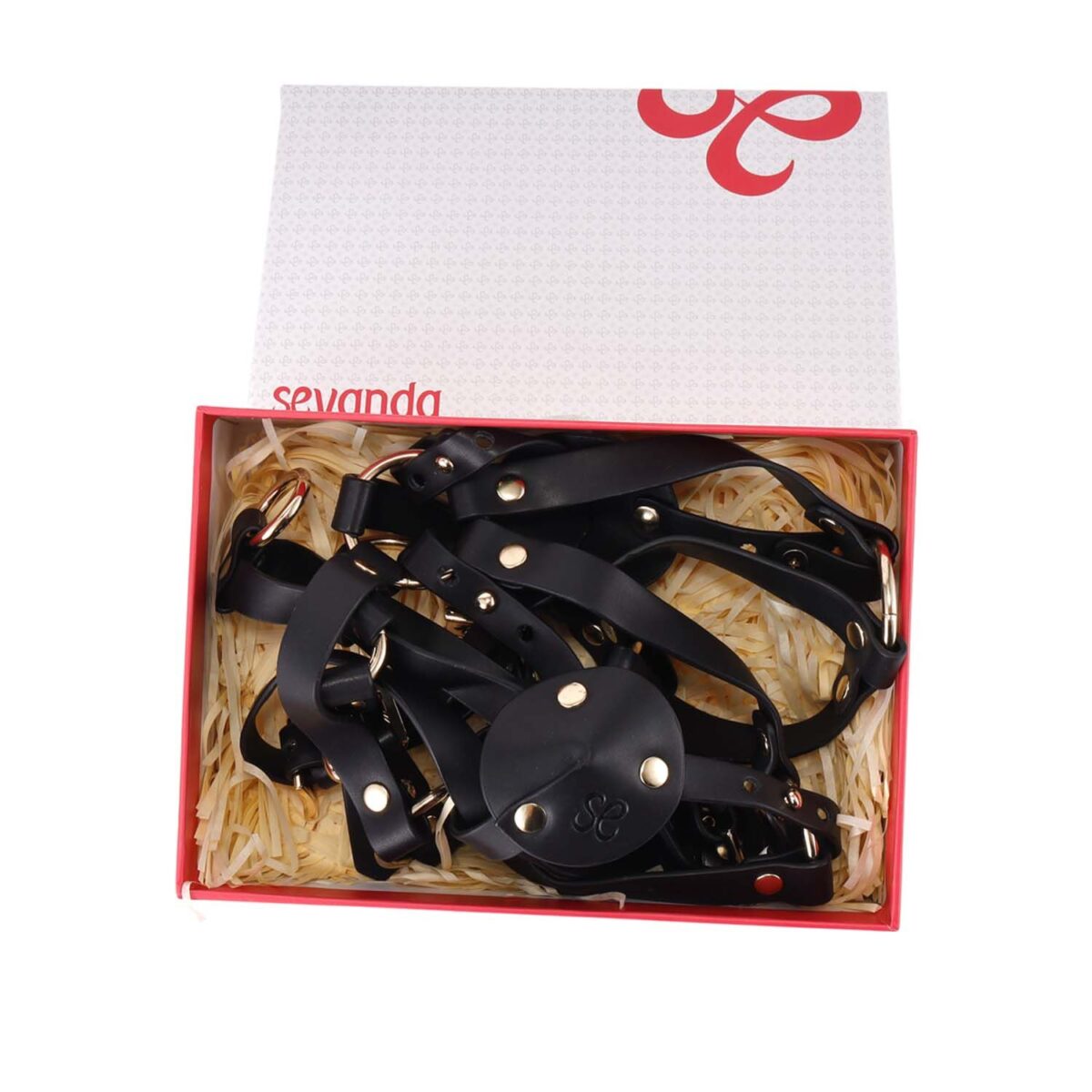 Портупея на груди LOCKINK SEVANDA Queen Chest Harness with Removable Bra - Зображення 10