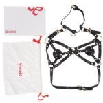 Портупея на груди LOCKINK SEVANDA Queen Chest Harness with Removable Bra - Зображення 8