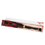 Флогер LOCKINK SEVANDA Red & Black Braided Tail Flogger - Зображення 9