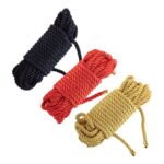 Мотузка для шибарі LOCKINK SEVANDA Shibari Pratice Rope Golden, 8 метрів - Зображення 4