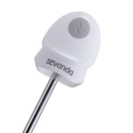 Уретральний зонд LOCKINK SEVANDA Vibrating & E-stim Metal Urethral Sounding - White - Зображення 7