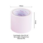 Електростатична стрічка для бондажу LOCKINK SEVANDA Electrostatic Tape - Pink Tape, 16 м - Зображення 2