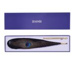 Лоскітка LOCKINK SEVANDA Natural Peacock Flirting Feather Tickler, перо павича - Зображення 8