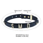 Нашийник LOCKINK Dark DIY Alphabet Collar - Зображення 10
