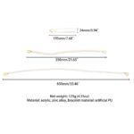 Перлинний нашийник з повідцем та наручниками LOCKINK Pearl Bondage & Restraint Set - Зображення 8