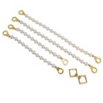 Перлинні наручники та поножі LOCKINK Pearl Bondage & Restraint Set - Зображення 6